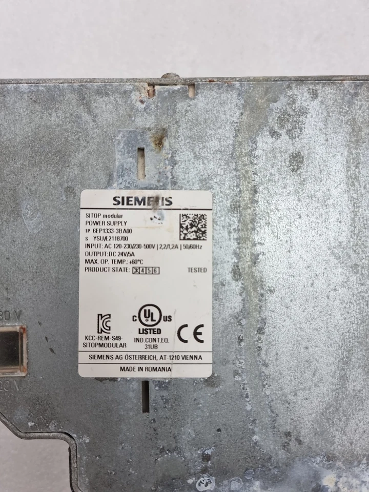 SIEMENS SITOP PSU200M 6EP1333-3BA00 POWER SUPPLY AC 120-230/230-500V OUTPUT-DC24
